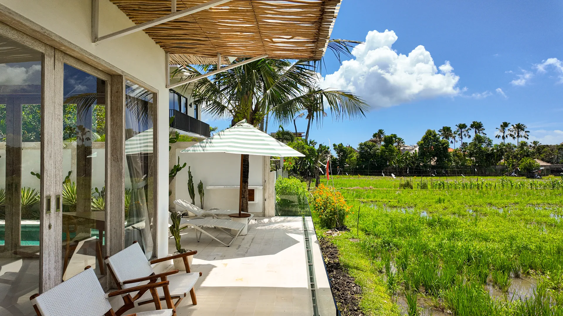 Villa Padi Sunset Berawa, One-Bedroom Villa with Ricefields View